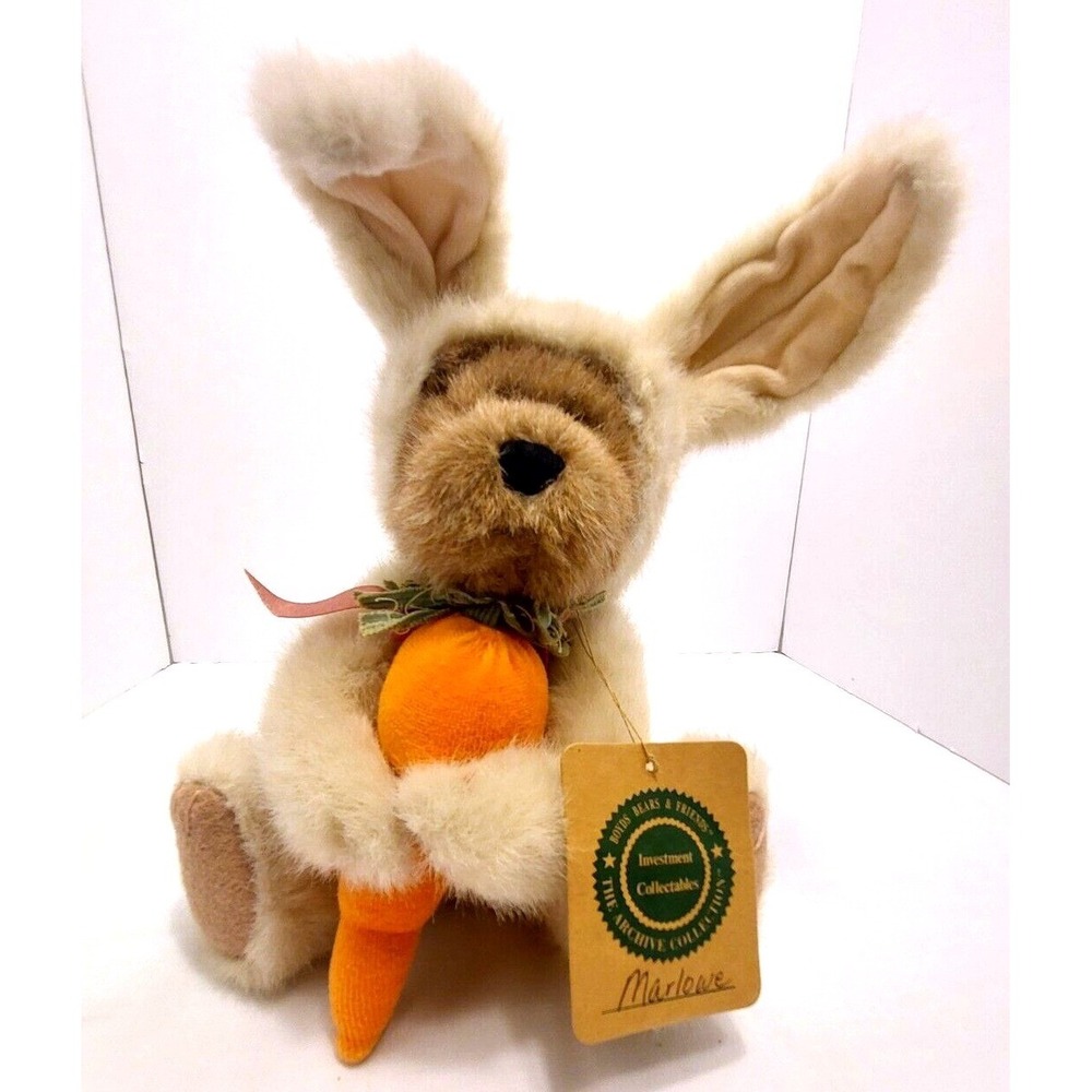 BOYDS BEAR Marlowe Bunny Bear Complete With‎ Costume and Tag
